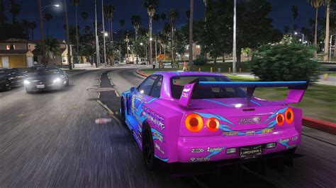 GTA 5 Ray Tracing Lighting With Next Level Graphics Mod Gameplay On ...