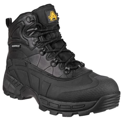 Bottes de travail étanches Amblers FS430 Orca S3 noires 6-12 légères | eBay