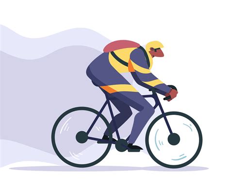 Man Riding Bicycle Vector Art & Graphics | freevector.com