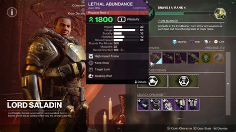 Destiny 2 Lethal Abundance God Roll: Best PvP & PvE Perks | Sirus Gaming