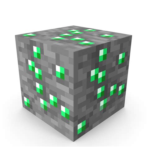 Minecraft Emerald Ore PNG Images & PSDs for Download | PixelSquid ...