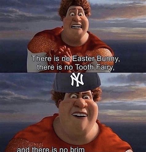 there is no brim | Yankee With No Brim | Know Your Meme