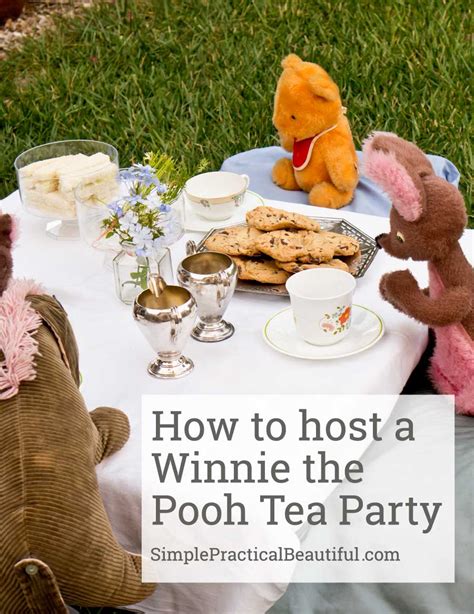 A Christopher Robin Tea Party - Simple Practical Beautiful