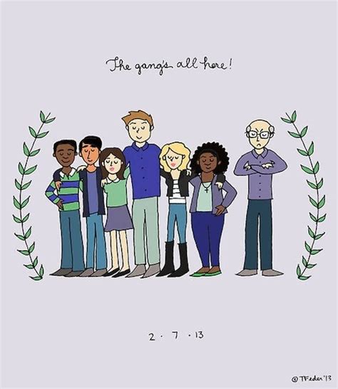 The 101 Best Pieces Of "Community" Fan Art | Community tv show ...