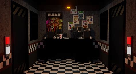 Fnaf 1 Map (Blender 2.8 Release) UPDATE by Patron2014 on DeviantArt