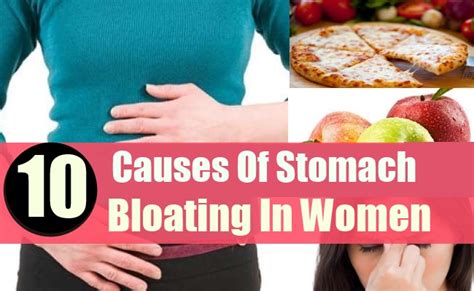 10 CAUSES OF STOMACH BLOATING IN WOMEN | Lady Care Health