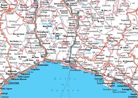 Map of Genoa - MapSof.net