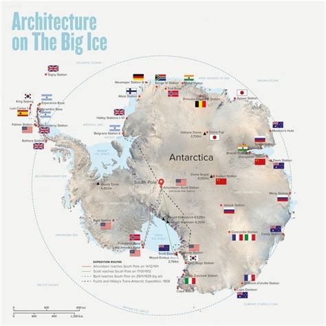 Research bases in Antarctica : r/MapPorn