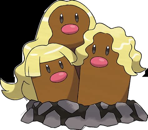 Pokemon #18051 Shiny-Alolan-Dugtrio Shiny Picture - For Pokemon Go Players