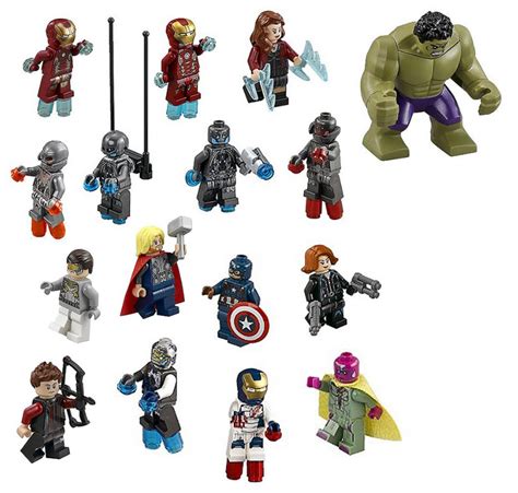 LEGO Marvel Avengers Age of Ultron Minifigures Lego Marvel's Avengers ...