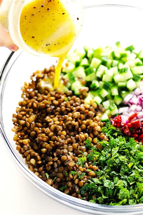 The BEST Lentil Salad Recipe! | Gimme Some Oven