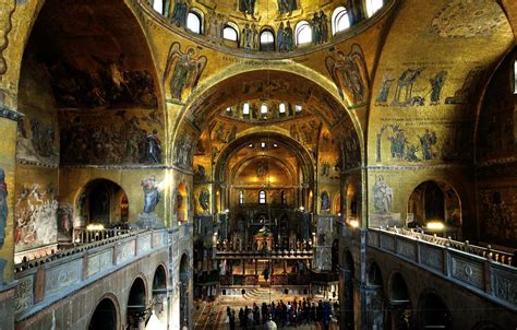 Interior View of St. Mark's Basilica, Venice, Italy | Flickr