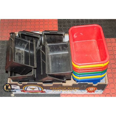 HARDWARE STORAGE BINS 2 SETS