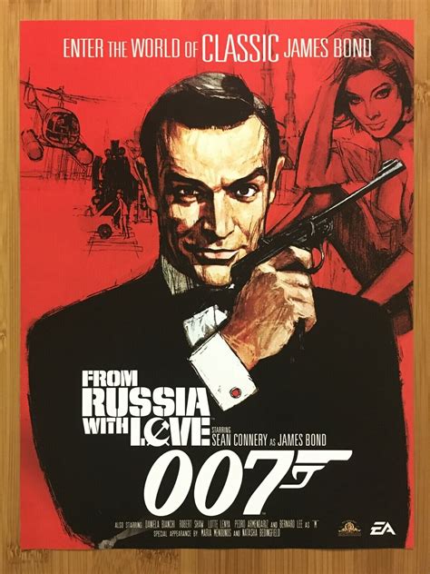 James Bond Sean Connery Poster