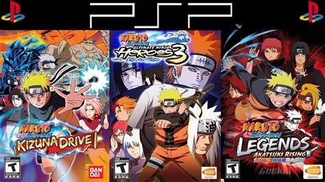 All Naruto Games on PSP - YouTube