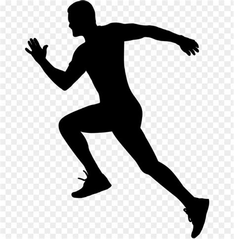 Free download | HD PNG fast clipart running man silhouette of someone ...