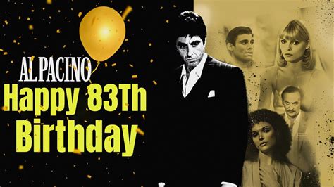 today is al pacino birthday on april 25, 1940🎂🎈🧁🥳 - YouTube