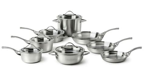 Calphalon Contemporary Stainless Cookware Set — Tools and Toys