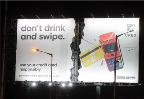 CRED’s ‘broken’ outdoor ads caution against overdrinking