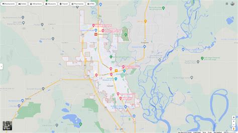 Kalispell, Montana Map