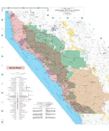 🏞 Los Padres National Forest Map PDF - Free Download (PRINTABLE)