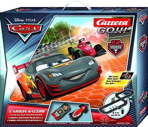 Buy Carrera GO!!! Disney/Pixar Cars CARBON Racers Slot Car Race Track ...