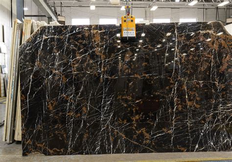 Port Laurent Polished Marble Slab Random 1 1/4