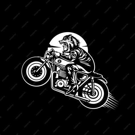 Premium Vector | Night rider