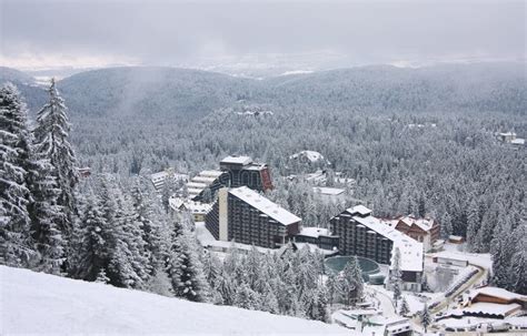 Hotel Complex on Ski Resort Borovets, Bulgaria Stock Photo - Image of ...