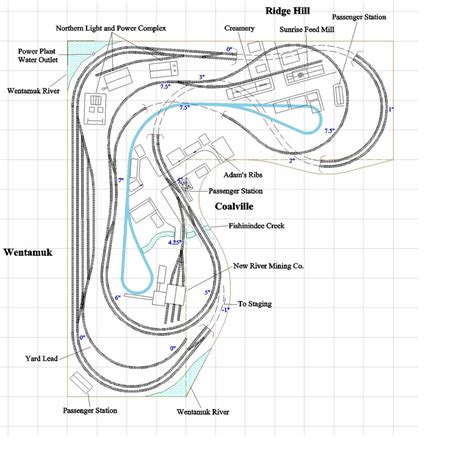 Pin on Train layout