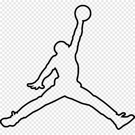 Jordan Black And White Logo