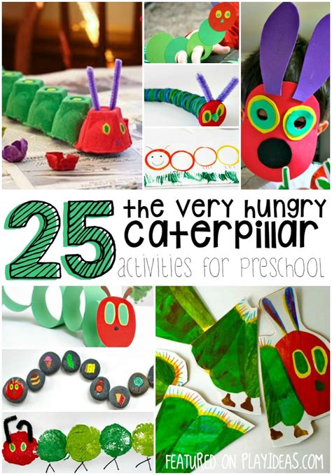 25 Very Hungry Caterpillar Crafts for Preschoolers