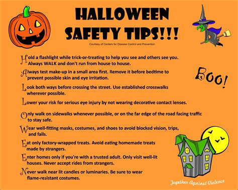 Halloween Safety Tips!!! | Together Against Violence