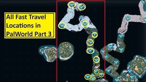 All Fast Travel Waypoints in Palworld Part 3 - 12 Locations - Central ...