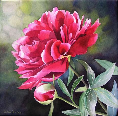 Peony Painting