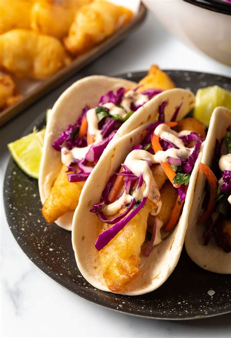 Crazy-Good Baja Fish Tacos (with Fish Taco Sauce and Slaw) Recipe ...