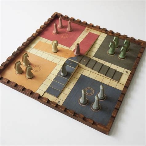 Wooden Ludo Premium Ludo Ludo Board Game Trojan Horse - Etsy