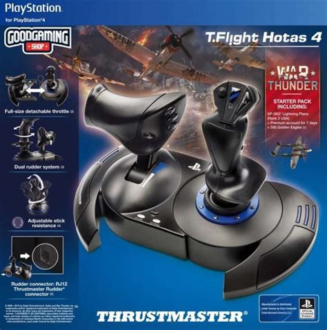 Jual Thrustmaster T.FLIGHT HOTAS 4 di Seller GOOD GAMING SHOP - Mangga ...