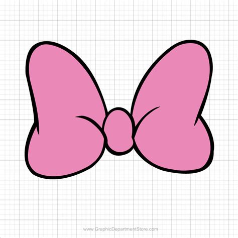 Minnie Mouse Bow Svg Bow Cut File For Cricut And Silhouette Clip Art ...