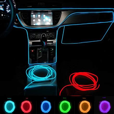 Car Interior LED Neon Strip Lights – YawBako