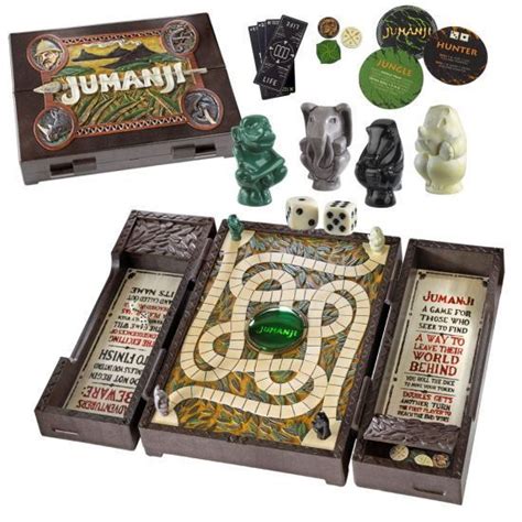 Jumanji: Collector Board Game Replica - Merchoid | Jumanji board game ...