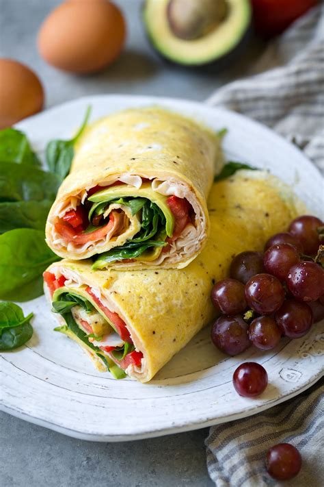 Egg Wrap Recipe (with Turkey and Avocado) - Cooking Classy