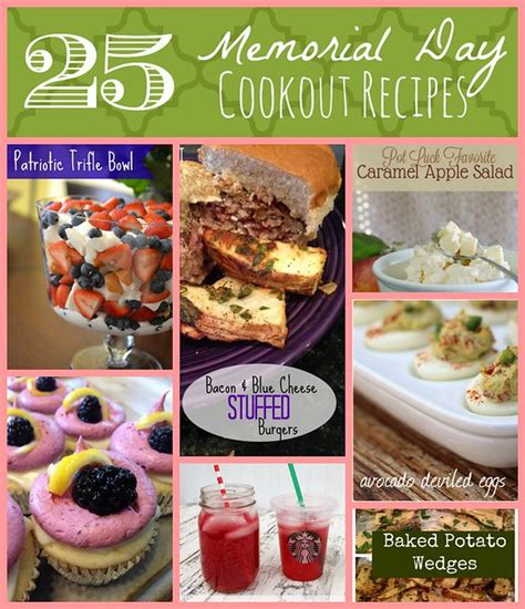 25 Memorial Day Cookout Recipes - A Savory Feast