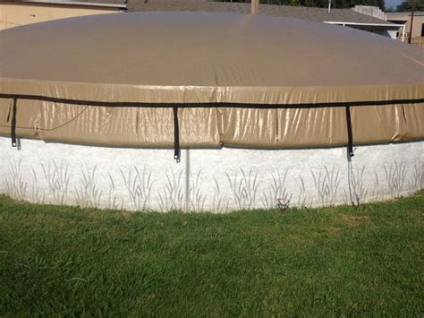 EASYDOME - ROUND - ABOVE GROUND SOLID WINTER COVERS | Winter pool ...