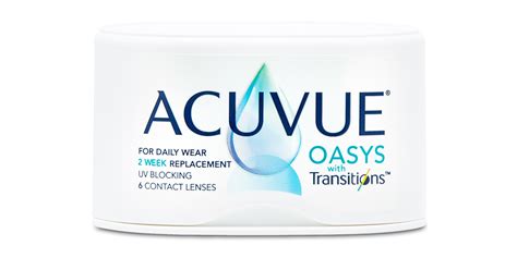 Acuvue Oasys with Transitions 6pk Contact Lenses | LensCrafters