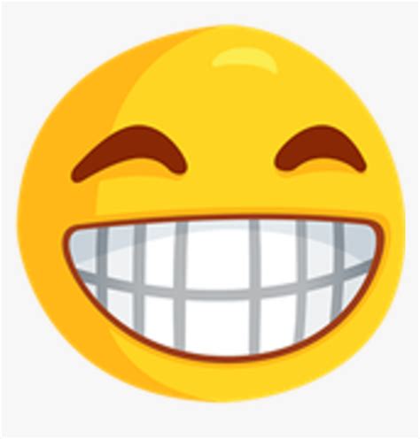 Smile Emoji With Teeth, HD Png Download , Transparent Png Image - PNGitem