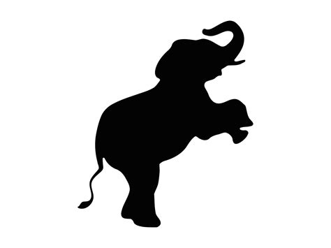 Elephant Svg Elephant Clipart Elephant Silhouette Circus - Etsy Norway