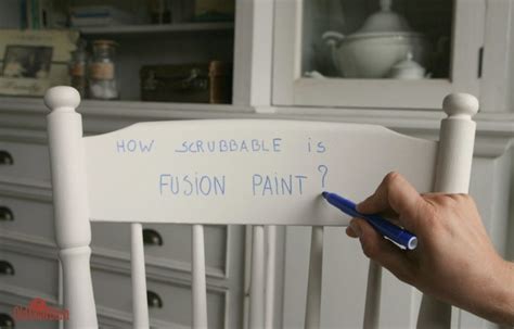 Durable and Scrubbable, Fusion Mineral Paint takes the test! - Fusion ...