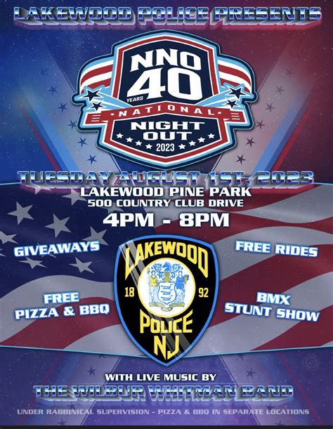 NATIONAL NIGHT OUT - 2023 » Lakewood Police Department