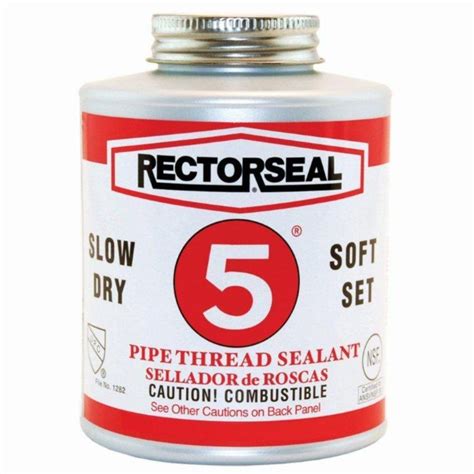 Rectorseal No. 5 Pipe Thread Sealant 1/2 PT - Climatedoctors